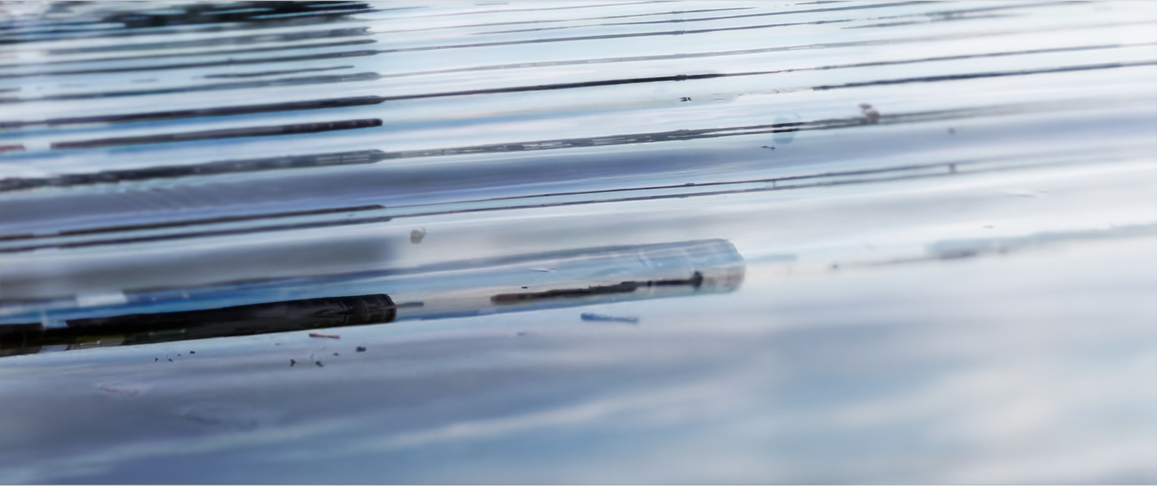 Ripples on the canal Surface